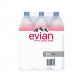 Evian Natural Mineral Water 6s 1.5L